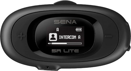 Sena 5RLITE-01D Dual Διπλή Ενδοεπικοινωνία για Κράνος Μηχανής με Bluetooth