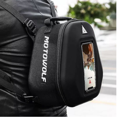 Motowolf Tank Bag Μοτοσυκλέτας με Ιμάντες