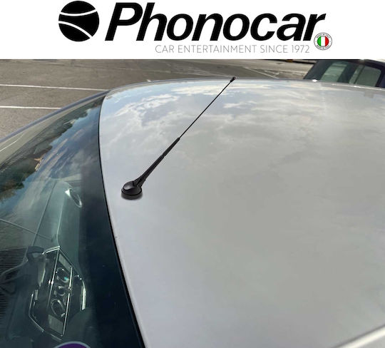 Phonocar Antenă Auto Plafon Înșurubat pentru Radio în Culoare Negru