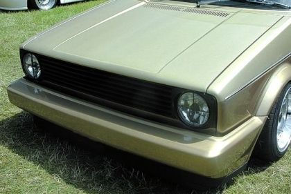 Μάσκα Εμπρός Vw Golf 1 1974-1983 Όλο Μαύρο Χωρίς Θέση Σήμα 155853653boe