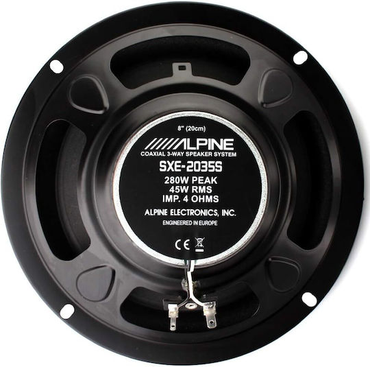 Alpine Set Boxe Auto 8" cu 45W RMS (3 căi)