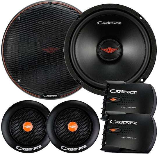 Cadence Set Auto-Lautsprecher QR65K Autolautsprecher 6.5" mit 70W RMS (2 Weg)