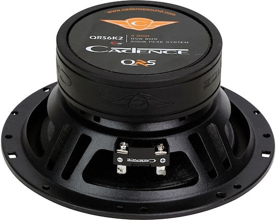 Cadence QRS6K2 Σετ Ηχεία Αυτοκινήτου Διαιρούμενα 6.5" με 85W RMS (2 Δρόμων)