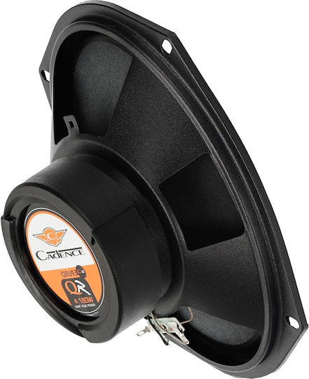 Cadence QR693 Σετ Ηχεία Αυτοκινήτου 6x9" με 75W RMS (3 Δρόμων)