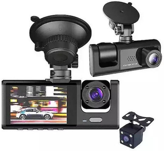 Автомобилна DVR камера 1080P с дисплей за Паркет със смукателна чаша