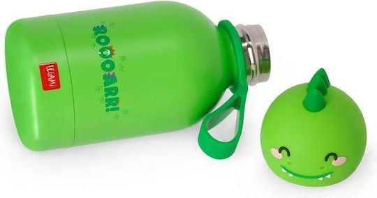 Legami Milano Kids Water Bottle Thermos Dinosaur Stainless Steel Kids Bottle 310ml