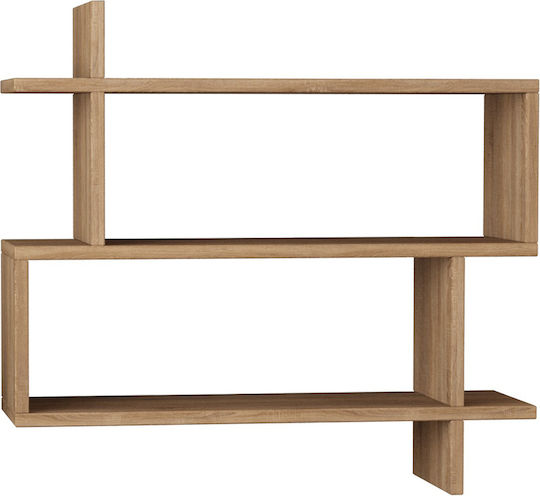 Wandregal Paralel 65.5x70x65cm Braune Wandregal Paralel 65.5x70x65cm Braune