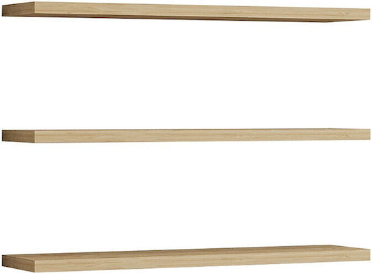 Rafturi Boss Natural (3 Bucăți) 60x14.5x1.8 cm