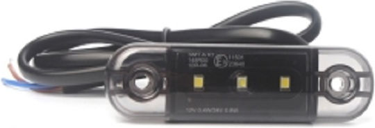 LED Volume Light 3 LED 12V 24V IP68 White 84mm 24mm X 10mm Mark