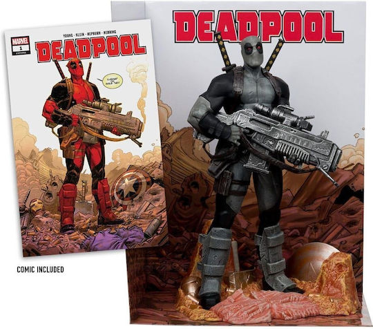 Marvel Sammlung PVC Statue 1/6 Deadpool Deadpool #1 Graues Anzug Chase 27 cm