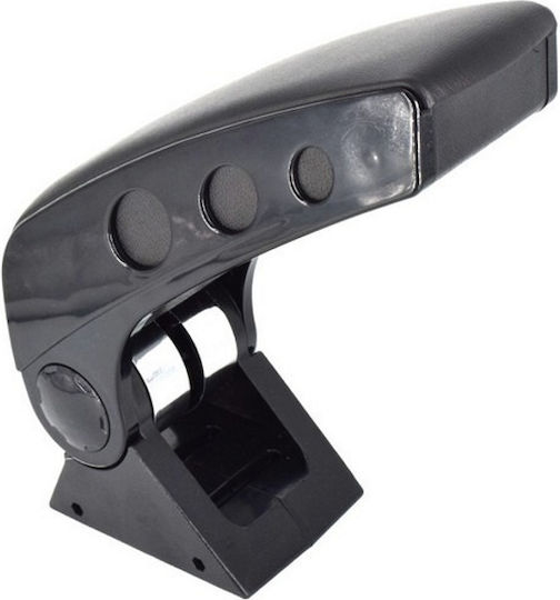 Auto Armlehnenkonsole Leder Universell in Schwarzer Farbe