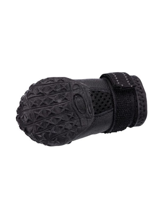 Trixie Walker Active Shoes Dog Boots with Velcro SM Black 2pcs in Black Color