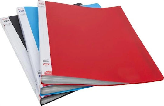 Clipboard Flexible with 30 plastic sleeves Slides for Paper A4 Black Noki 1pcs
