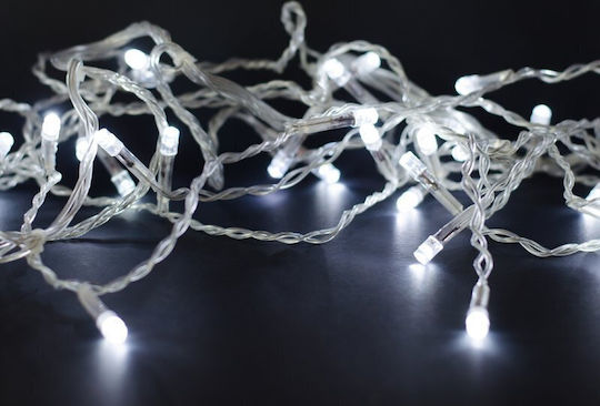 300 Lights LED 15m. White in String 1pcs