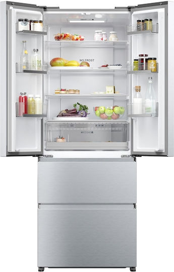 Haier Ψυγείο Ντουλάπα 446lt NoFrost Υ190xΠ70xΒ67.5εκ. Inox HFR5719ENMG