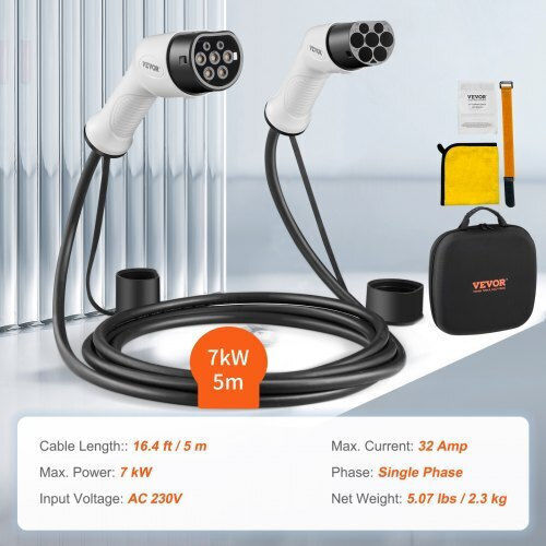 Vevor Electric Car Charging Station Cable 5m Type 2 - Type 2 OBDDCCD76KW5M90LGV0
