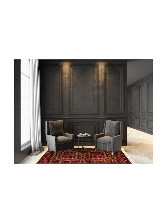 Newplan Persia 2273 Covor Rectangular cu franjuri Burgundia