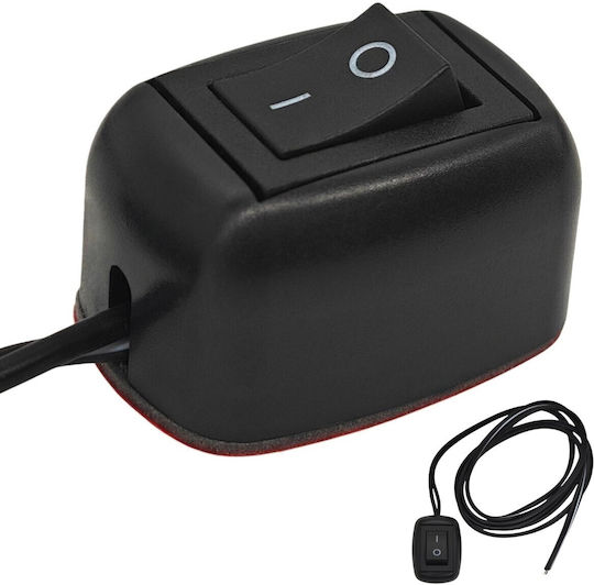 On Off Switch Black Snap Switch On Cable 12-24v
