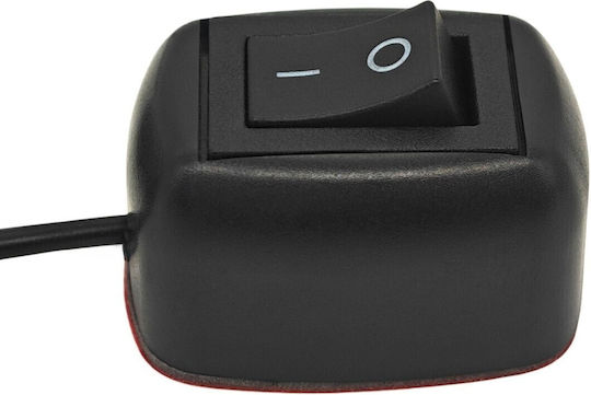 On Off Switch Black Snap Switch On Cable 12-24v