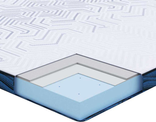 vidaXL Ανώστρωμα Μονό Foam 100x200x8εκ.