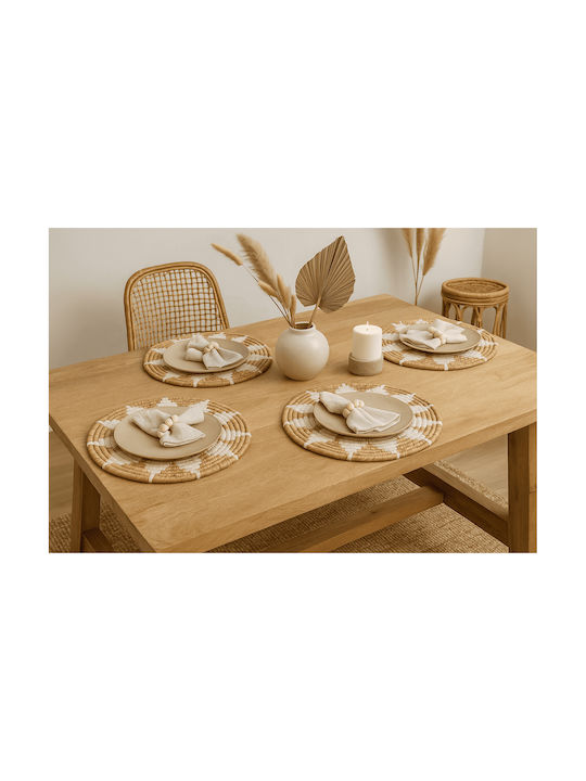 Polihome Denil Σουπλά Rattan 35x35cm 4τμχ Polihome Denil Σουπλά Rattan 35x35cm 4τμχ