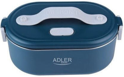 Adler Electric Lunch Box Inox Thermo Grey With Compartments 800ml