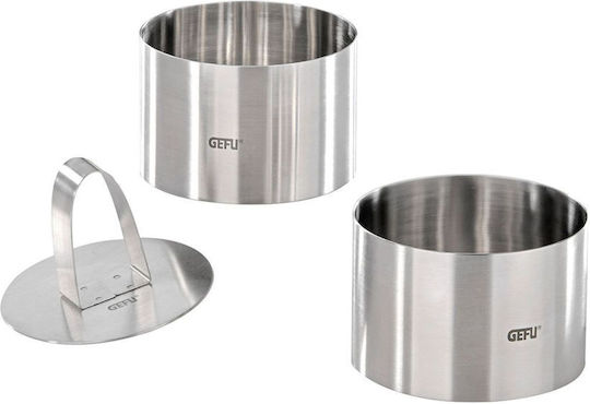 Gefu Kuchenringe Rund Metall 2Stück