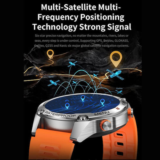 Smartwatch Microwear G100 GPS Brown