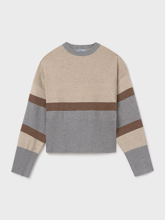 Kids' Sweater Long Sleeve Silver