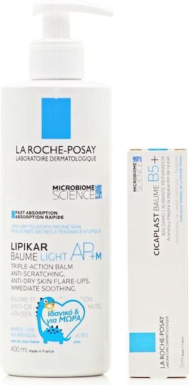 La Roche Posay Lipikar Baume Light AP+M Σετ Περιποίησης
