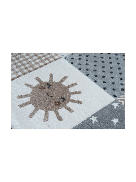 Viopros Kinder Teppich Gray 133x190cm