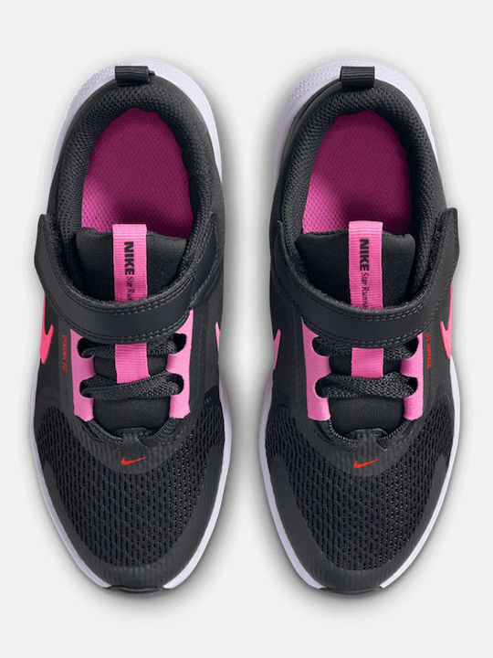 Star Runner Star Runner Kids Sports Shoes Running with Hoop & Loop Closure Black