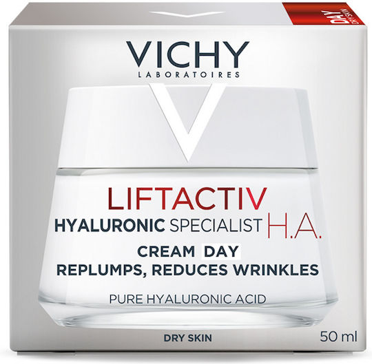 Vichy Liftactiv Hyaluronic Specialist H.A. Rich Αντιγηραντική & Συσφικτική Κρέμα Προσώπου Ημέρας με Υαλουρονικό Οξύ 50ml