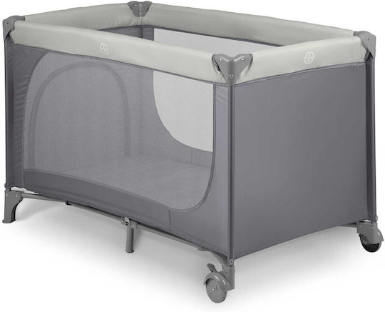 Ricokids RK-240 Кошара за игра с Матрак Сив 125x65см