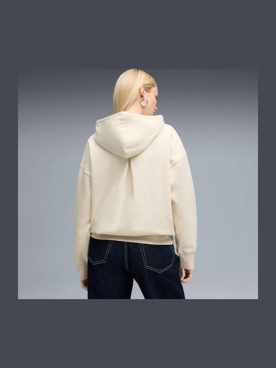 PUMA Women's Sweatshirt Alpine Snow with Hood