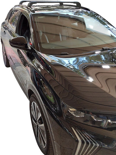 Nordrive Μπάρες Οροφής Αλουμινίου για Citroen CX 2022+ (Σετ με πόδια) Μαύρες