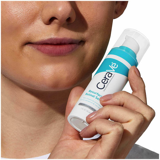 CeraVe Resurfacing Retinol Αντιγηραντικό Serum Προσώπου με Ρετινόλη & Νιασιναμίδη για Λεύκανση & Ακμή 30ml