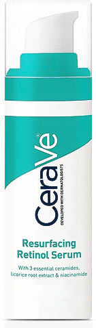CeraVe Resurfacing Retinol Αντιγηραντικό Serum Προσώπου με Ρετινόλη & Νιασιναμίδη για Λεύκανση & Ακμή 30ml