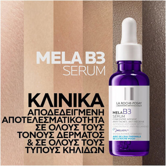 La Roche Posay Mela B3 Serum Face with Niacinamide for Dark Spots 50ml