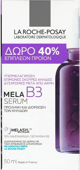 La Roche Posay Mela B3 Serum Face with Niacinamide for Dark Spots 50ml