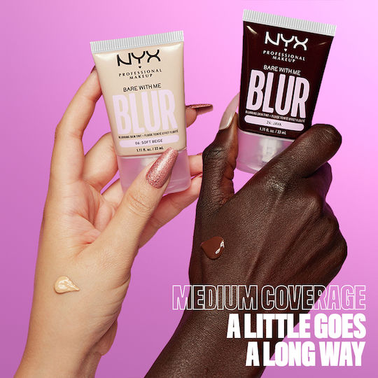 NYX Professional Makeup Bare With Me Blur Flüssig 06 Soft Beige 30ml