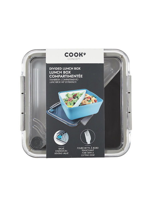 Cook Concept Δοχείο Φαγητού Πλαστικό Γκρι 2.6lt