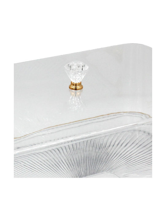 Keskor Cake Stand Gold 50x30x15cm
