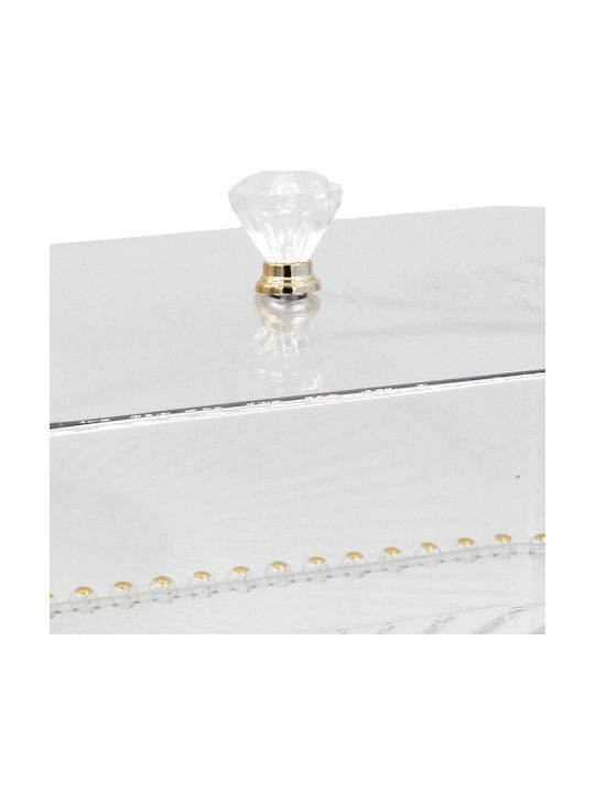 Keskor Cake Stand Gold 33x21.5x19cm