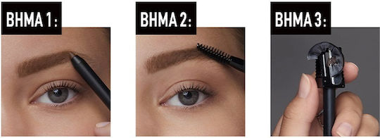 Maybelline Tattoo Brow 36H Молив за вежди 06 Пепел от кафяво