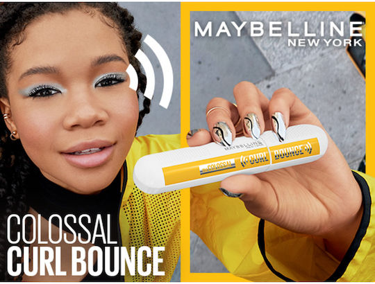 Maybelline Colossal Curl Mascara for Curling Black 10ml