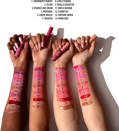 NYX Professional Makeup Butter Gloss Lip Gloss 45 Sugar High 8ml