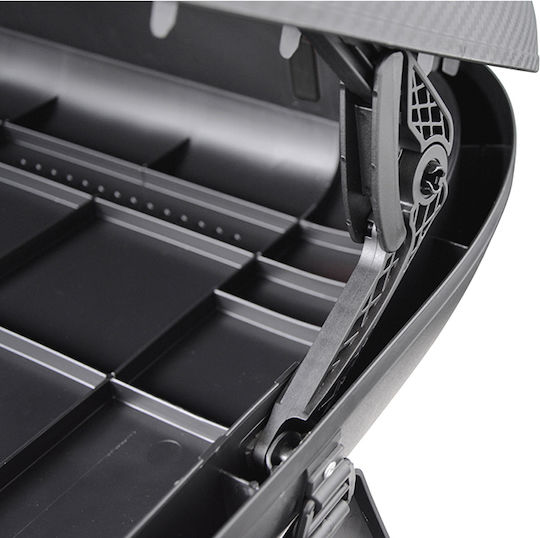 ArtPlast Car Roof Box with Dual-Side Opening 480lt Black Carbon