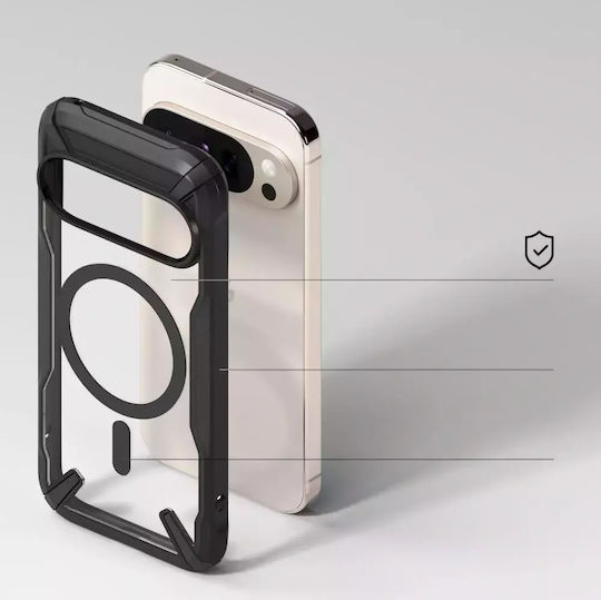Ringke Umschlag Rückseite Silikon 2mm Schwarz (Google Pixel 10 / 10 Pro)