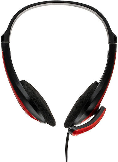 Spacer SPK-507 On Ear Gaming Headset cu conexiune 3,5mm Roșu